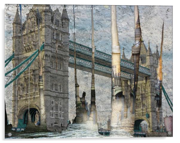 Revealing London Acrylic by Ruta Naujokiene
