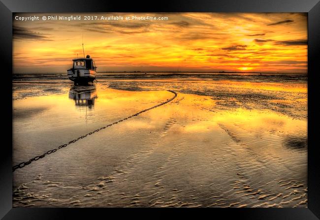 Southend Sunrise Framed Print by Phil Wingfield