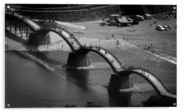  Kintai Bridge, Iwakuni Acrylic by Claire Wade