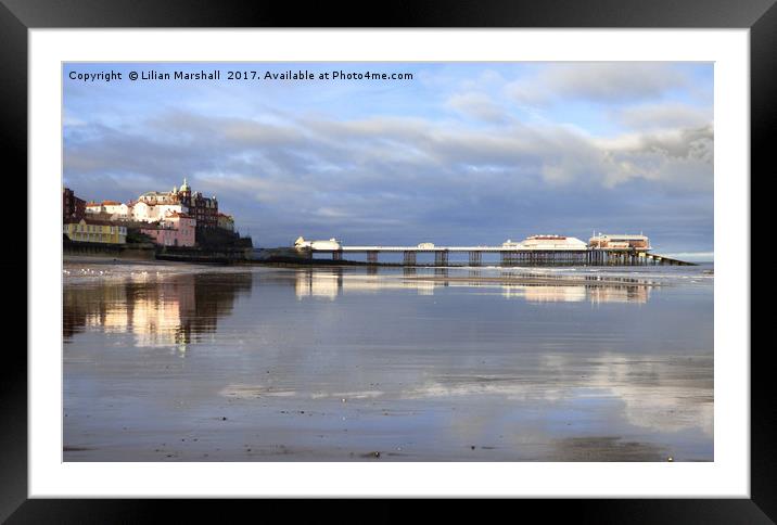 Reflections of Cromer Framed Mounted Print by Lilian Marshall