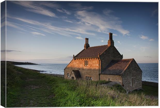 House at Howick Canvas Print by Paul Davis