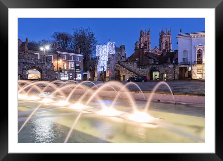 Bootham Bar, York Framed Mounted Print by Phil MacDonald