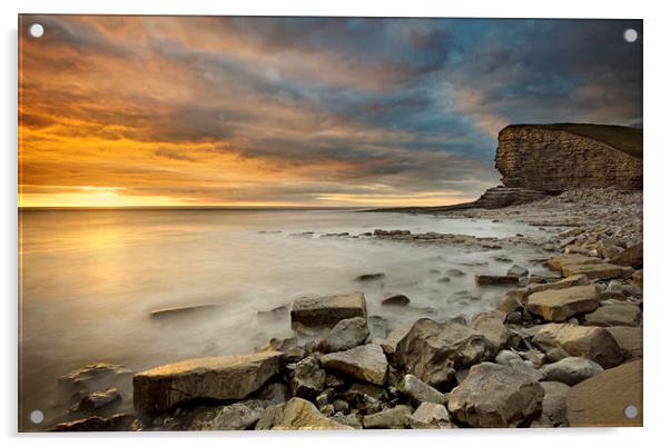 Nash Point  Acrylic by Sandra Kepkowska