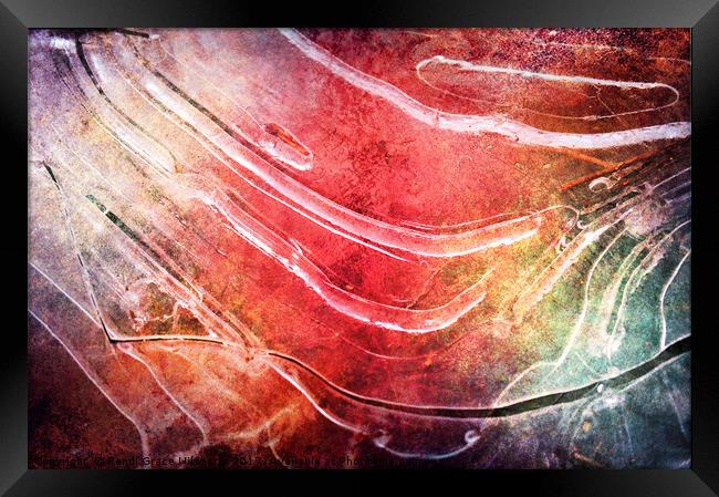 Colorful Lines Framed Print by Randi Grace Nilsberg