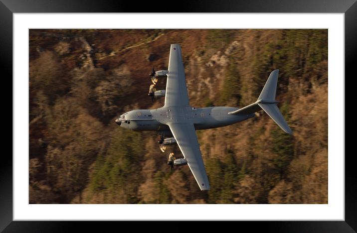 Airbus A400M Atlas Framed Mounted Print by Rory Trappe