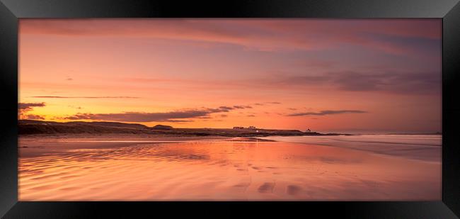 Red Sky at Night - What a delight Framed Print by Naylor's Photography