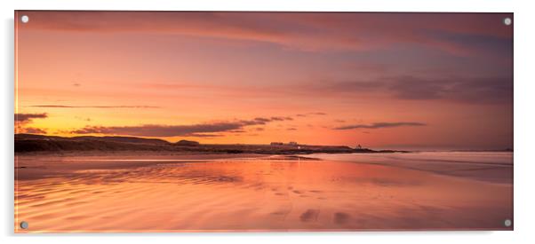 Red Sky at Night - What a delight Acrylic by Naylor's Photography