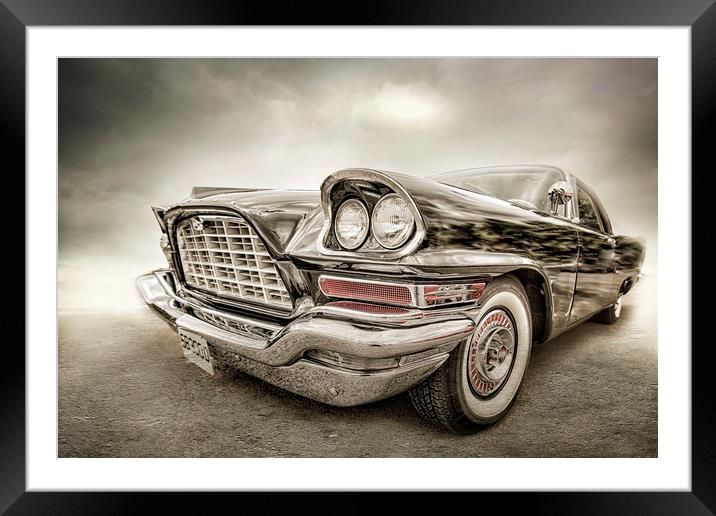 Big black and beautiful Framed Mounted Print by Kenny Partington