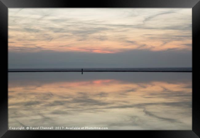 West Kirby Cloudscape    Framed Print by David Chennell