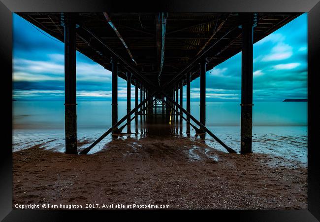 Paignton pier Framed Print by Liam Houghton