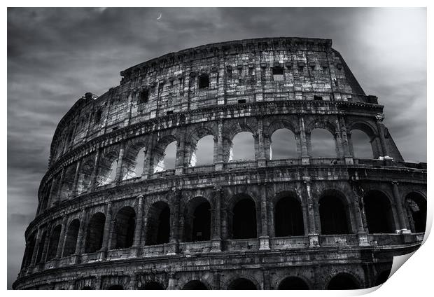 colosseum, coliseum Print by Guido Parmiggiani