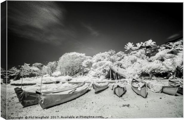 Ulall Beach 2 Canvas Print by Phil Wingfield