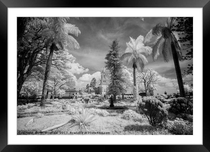 Fort in Madikeri Framed Mounted Print by Phil Wingfield