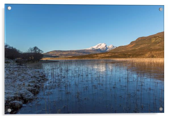 Blaven Isle of Skye Acrylic by Derek Beattie