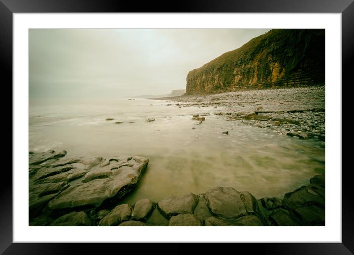 Sea Mist Framed Mounted Print by Richard Downs