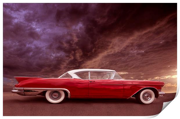 Big red and beautiful Print by Kenny Partington