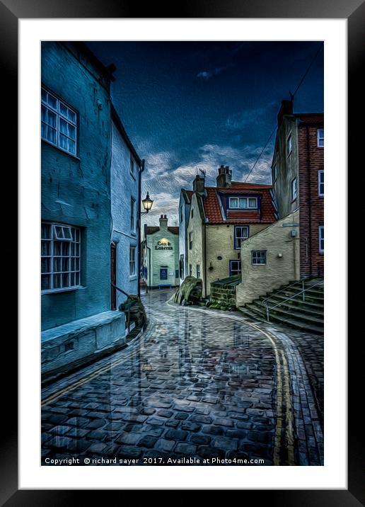 No Stopping Framed Mounted Print by richard sayer