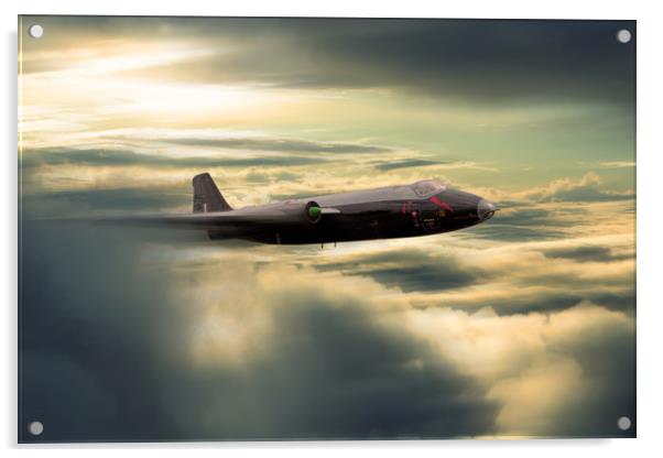 Canberra Return To Flight Acrylic by J Biggadike