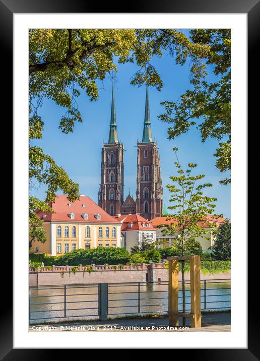 WROCLAW Cathedral of St John the Baptist Framed Mounted Print by Melanie Viola