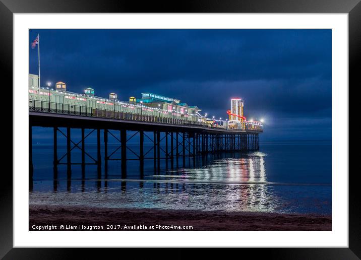 Paignton pier  Framed Mounted Print by Liam Houghton