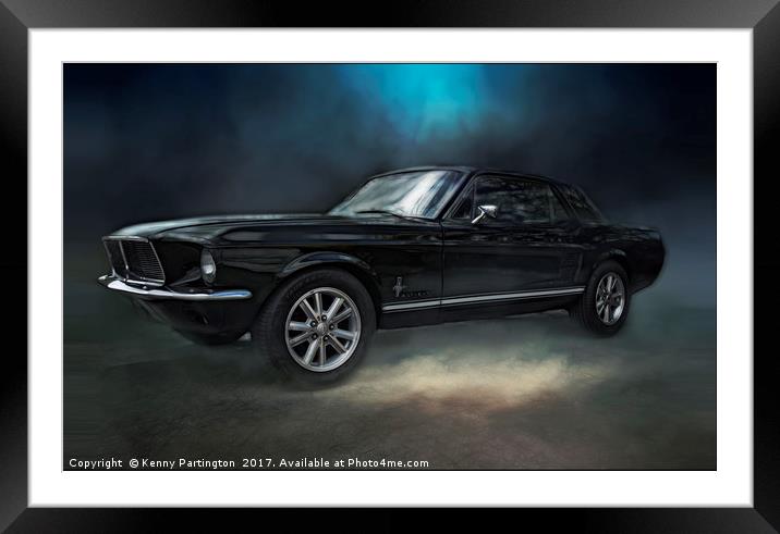 69 Shelby Mustang Framed Mounted Print by Kenny Partington