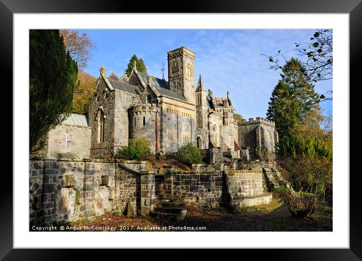 St Conan's Kirk, Argyll Framed Mounted Print by Angus McComiskey