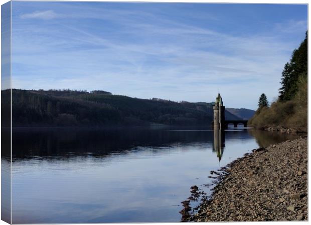 Lake Vyrnwy Canvas Print by neal frost