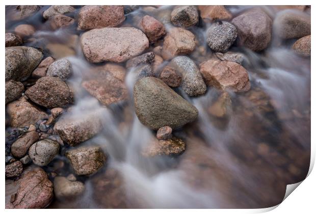 A Peaceful Sound Print by Roxane Bay