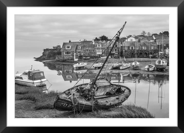 Abersoch in Monochrome  Framed Mounted Print by Chris Evans