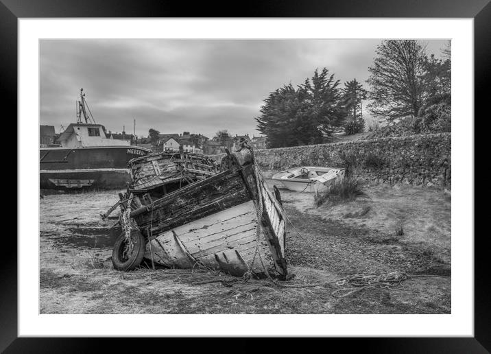 Abersoch Harbour  Framed Mounted Print by Chris Evans