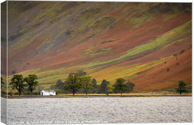 Buttermere Canvas Print by Julian Mitchell