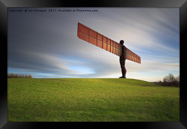 Angel of the North Framed Print by Ian Flanagan