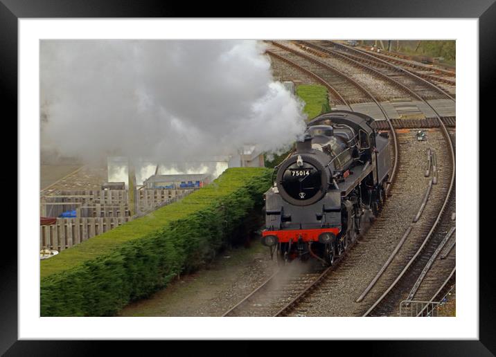 Engine 75014  Framed Mounted Print by Tony Murtagh