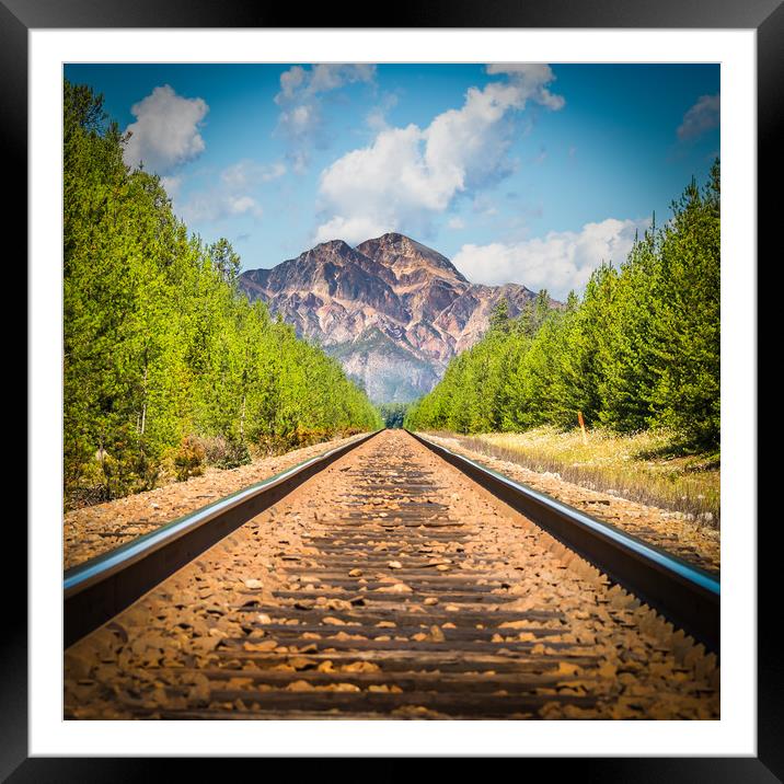 Down the line Framed Mounted Print by Steve Hanson