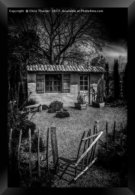 Le Jardin de Vincent Framed Print by Chris Thaxter