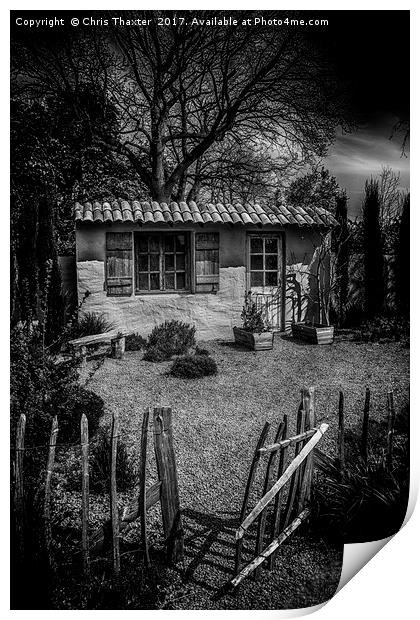 Le Jardin de Vincent Print by Chris Thaxter