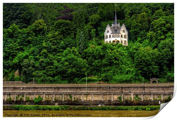 Remagen Villa Print by Tom Gomez