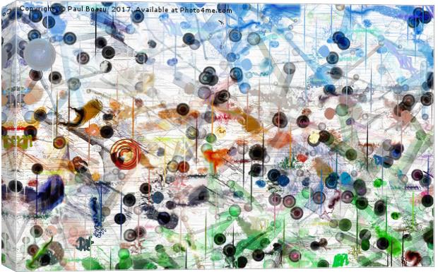 a visualization of uncertainty Canvas Print by Paul Boazu