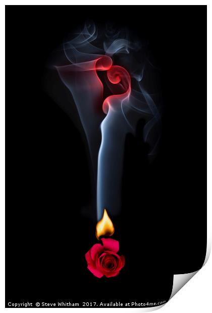 Hot Love Print by Steve Whitham