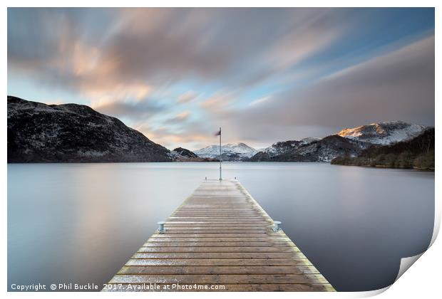 Aira Jetty Print by Phil Buckle