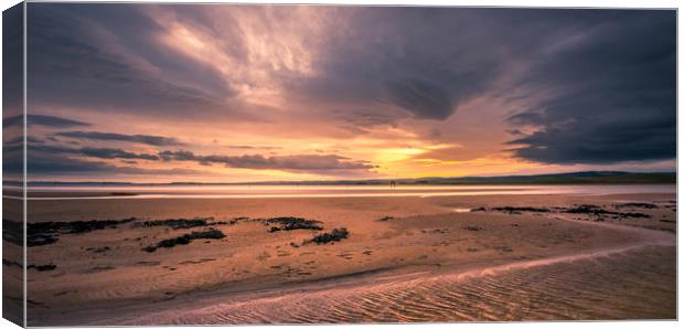 Pilgrims Way Lindisfarne Canvas Print by Naylor's Photography