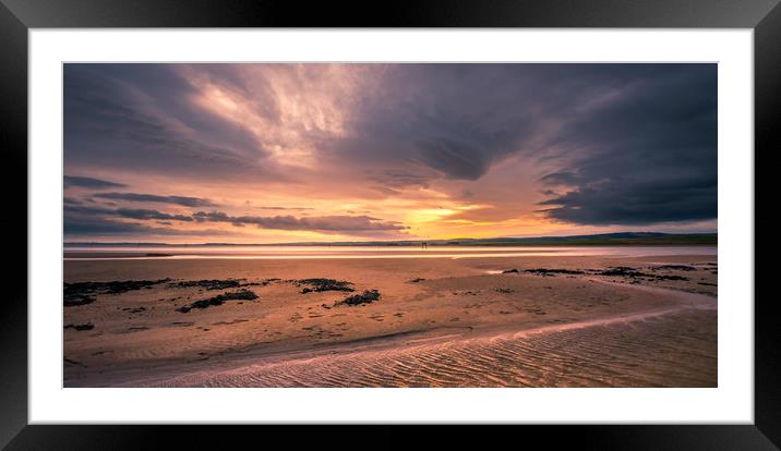 Pilgrims Way Lindisfarne Framed Mounted Print by Naylor's Photography