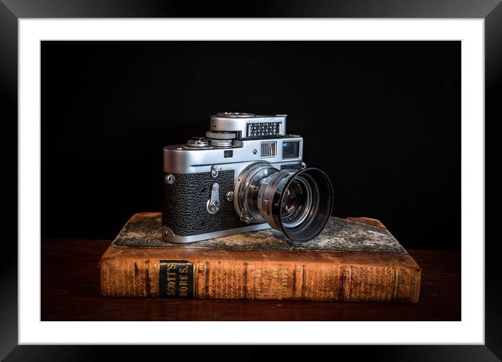 Leica M2 and Summicron 50 f2 Framed Mounted Print by Robin East