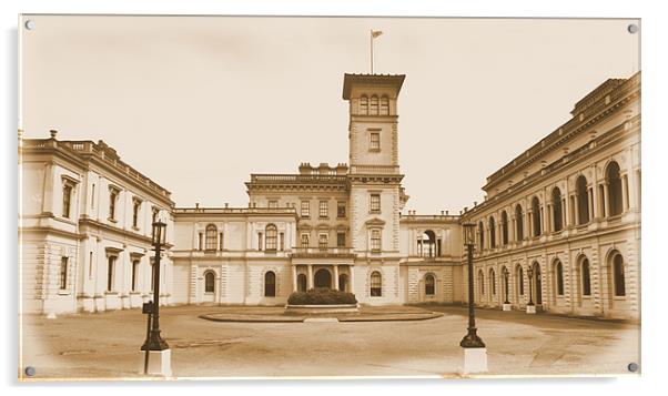 Osborne House Old Acrylic by George Young