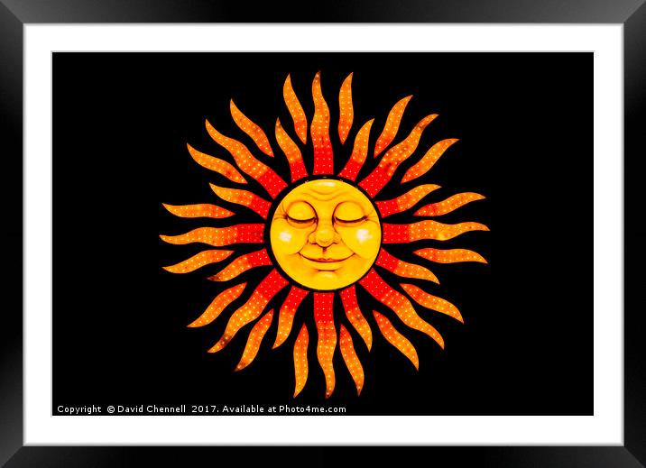 Sunshine  Framed Mounted Print by David Chennell