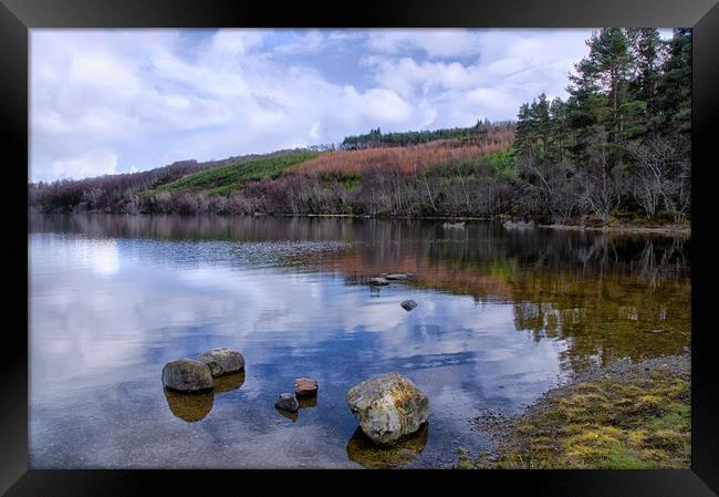 Loch Achilty Inverness Framed Print by Jacqi Elmslie