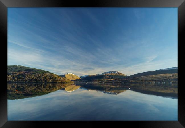 Looking out over Loch Fyne Framed Print by Rich Fotografi 