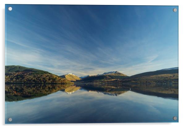 Looking out over Loch Fyne Acrylic by Rich Fotografi 