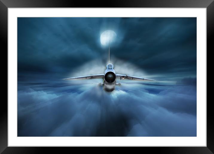 Supersonic Framed Mounted Print by J Biggadike