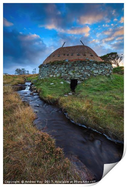 Norse Mill (Isle of Lewis)  Print by Andrew Ray